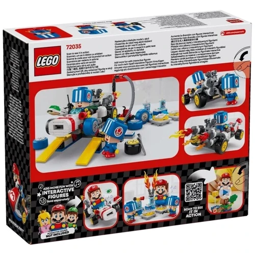 Конструктор LEGO Super Mario Kart Toad's Garage 390 деталей (72035): Серія Super Mario