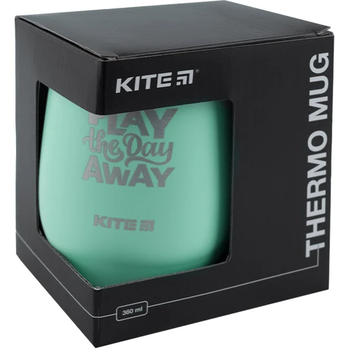 Термокухоль Kite Play the day away 360 мл бірюзова (k22-378-02-1) фото 4