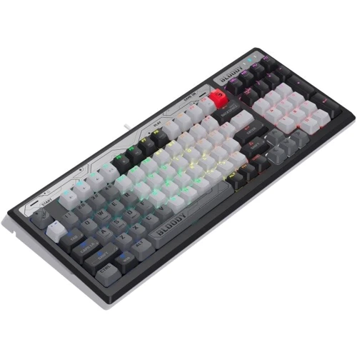Клавиатура A4-Tech Bloody B950 RGB Warrior Grey: Подключение проводное