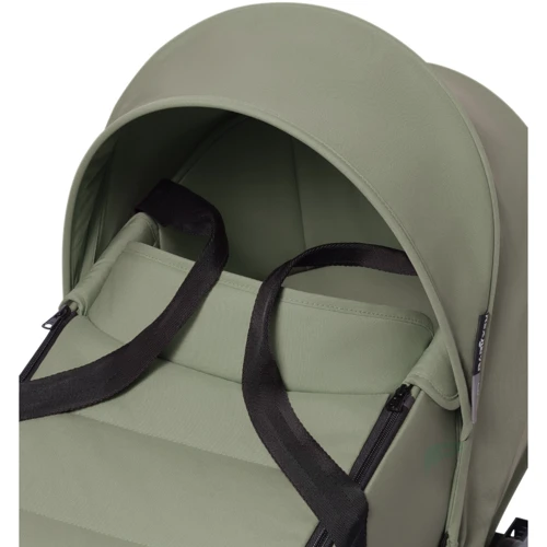 Шасі біле Babyzen YOYO² з люлькою Bassinet (без дощовика) Olive/Оливковий (BZ10109-01/595411/595511): Ширина шасі 44
