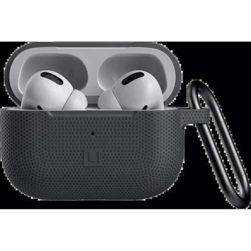 Чехол для наушников Urban Armor Gear UAG [U] Silicone Case Black (10251K314040) for Apple AirPods Pro: Особенности С карабином