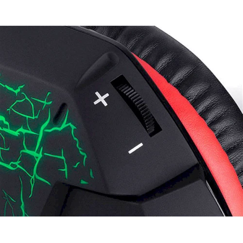 Наушники REAL-EL GDX-7750 Black-Red: Сопротивление наушников (Ом) 32