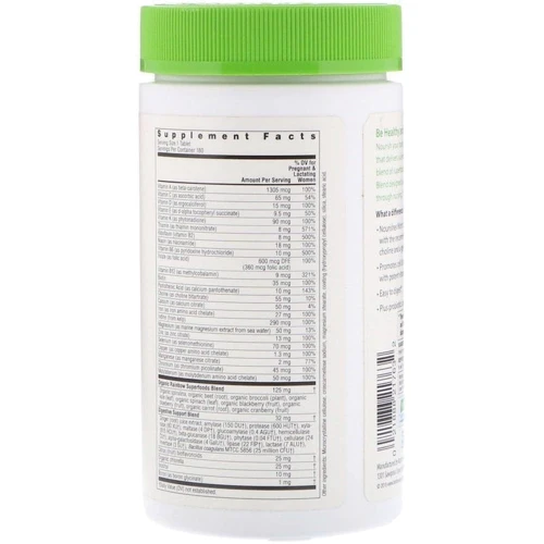 Rainbow Light Prenatal One 180 Tabs Вітаміни для вагітних: Тип мультивітаміни
