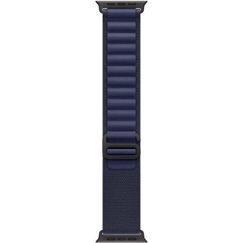 Apple 49mm Navy Alpine Loop - Media - Black Titanium Finish (MYPX3ZM/A)