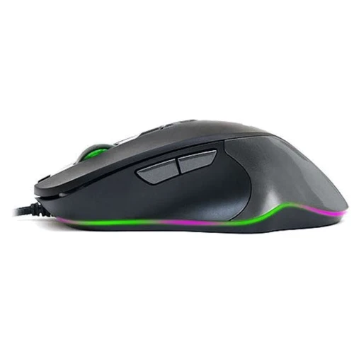 Мишка REAL-EL RM-780 Gaming RGB, black-grey: інтерфейс підключення дротова USB