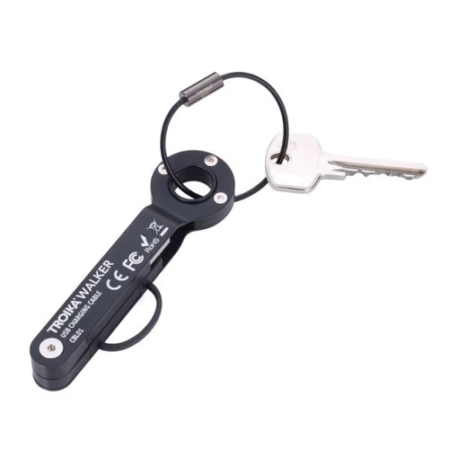 Брелок-адаптер Troika "WALKER" USB/Micro USB чорний (CBL01/BK): Країна виробник Германия