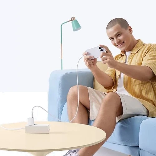 Зарядное устройство Baseus USB-C Wall Charger GaN 1C 45W White (P10176800213-00) фото 10
