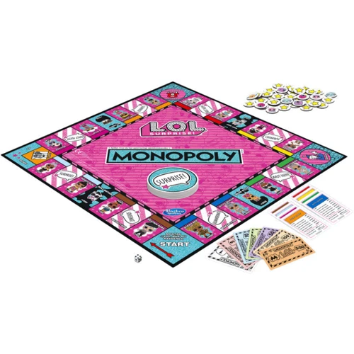 Настільна гра Hasbro Монополія ЛОЛ Сюрприз (англ): Виробник Hasbro