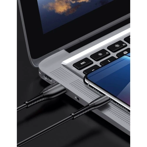 Кабель Usams USB Cable to Lightning 1m Black (US-SJ364): Довжина 1 м