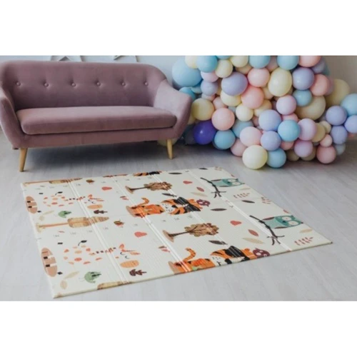 Килимок-мат Bambi MR 0587-1 Ліс-тигр: Особливості двусторонний коврик