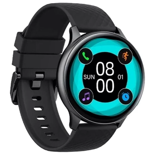 Смарт-часы iMiki KW66 Pro Black Silicone Strap: Дисплей 1.43" AMOLED (466x466) / 2.5D High Hardened Glass