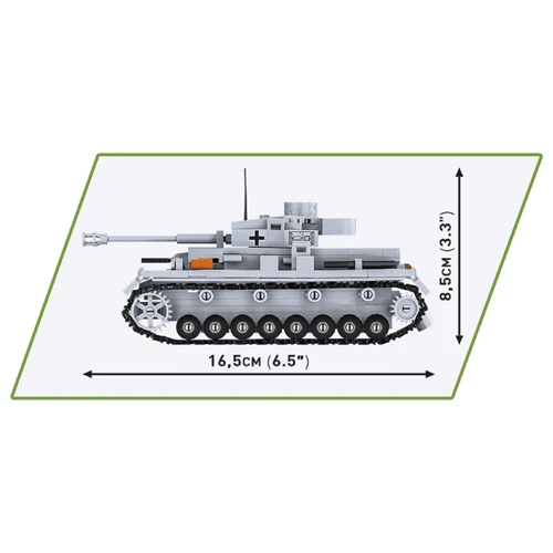 Конструктор Cobi Вторая Мировая Война Танк Panzer IV, 390 деталей фото 4