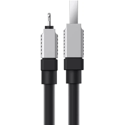Кабель Baseus USB Cable to Lightning CoolPlay Series Fast Charging 2.4A 2m Black (CAKW000501): Длина 2 м