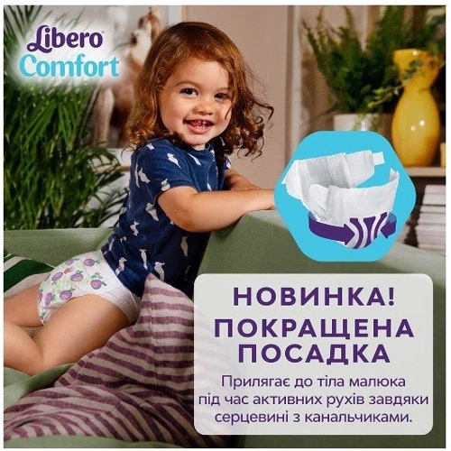 Підгузки Libero Comfort 6 (68шт): Вага 13-20 кг