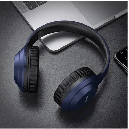 Наушники Hoco W30 Blue: Тип крепления оголовные