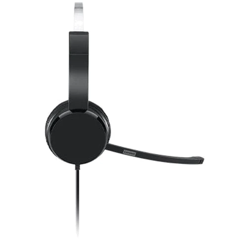 Наушники Lenovo 100 Mono USB Headset (4XD1B61617): Тип конструкции накладные