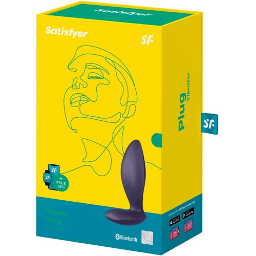 Анальная смарт-пробка с вибрацией Satisfyer Power Plug