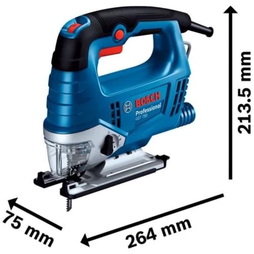 Електролобзик Bosch GST 750 (06015B4121): Особливості Регулировка оборотов, Маятниковый ход
