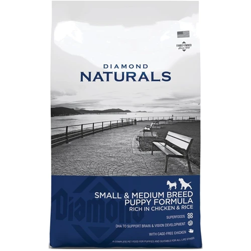 Сухой корм для собак Diamond Naturals Puppy Small & Medium Breed Chicken & Rice 2 кг (dn10081-HT18)