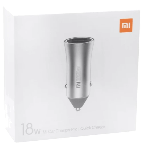 Зарядний пристрій Xiaomi USB Car Charger Pro 2xUSB 2.4A 18W Silver (GDS4104GL): Кількість USB-портів 2