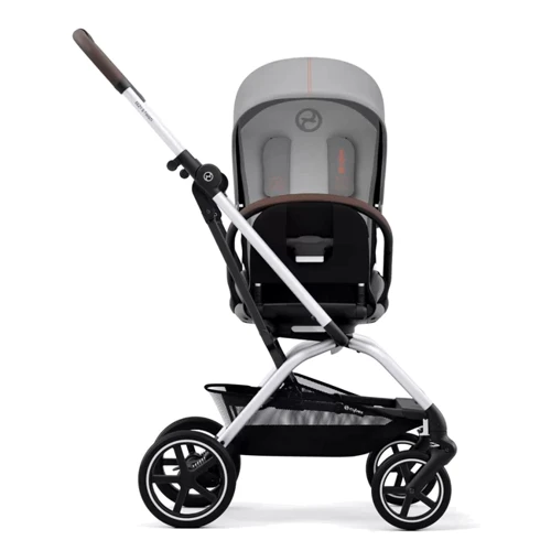 Прогулочная коляска Cybex Eezy S Twist+ 2 SLV Lava Grey с бампером (522001097): Возможность установки люльки опция