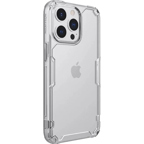 Чехол для iPhone Nillkin Nature Pro Series Clear for iPhone 14 Pro: Материалы поликарбонат и полиуретан