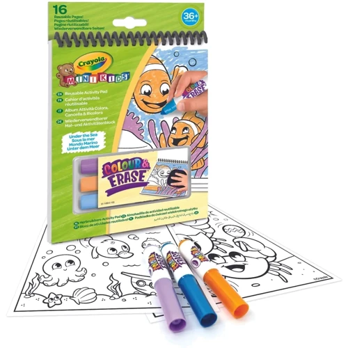 Раскраска многократная Crayola Mini Kids Море (81-1499-1): Производитель Crayola