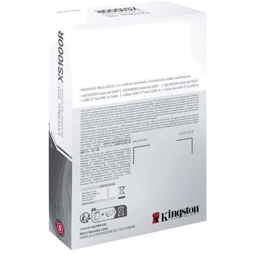 Kingston XS1000 1 TB Red (SXS1000R/1000G)