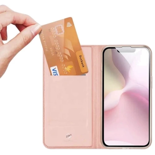 Чехол для iPhone Dux Ducis Case Rose Gold for iPhone 16e: Тип чехла чехол-книжка