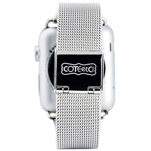 Аксесуар для Watch COTEetCI W2 Milanese Band Silver (CS2063-S) for Apple Watch 42/44/45/49mm фото 8