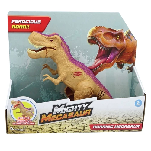 Игрушка Могучий Мегазавр T-Rex 22 см со звуком и светом (16900A-3)