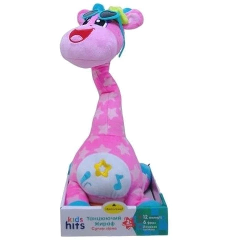 Интерактивная мягкая игрушка Kids Hits Dancing Giraffe Пауль (KH37-002): Тип животное