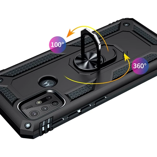 Чохол для телефона BeCover Military Black для Motorola Moto E30 / Moto E40 (708182): Колір чорний