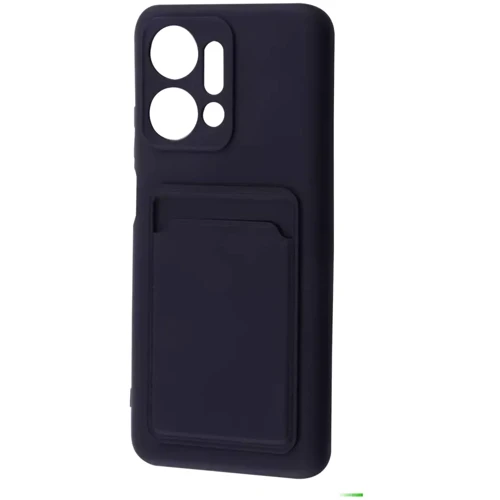 Чехол для телефонов WAVE Colorful Case Pocket Black for Honor X7a
