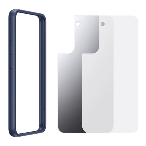 Чехол для телефонов Samsung Frame Cover Navy (EF-MS906CNEGRU) for Samsung S906 Galaxy S22+: Цвет синий