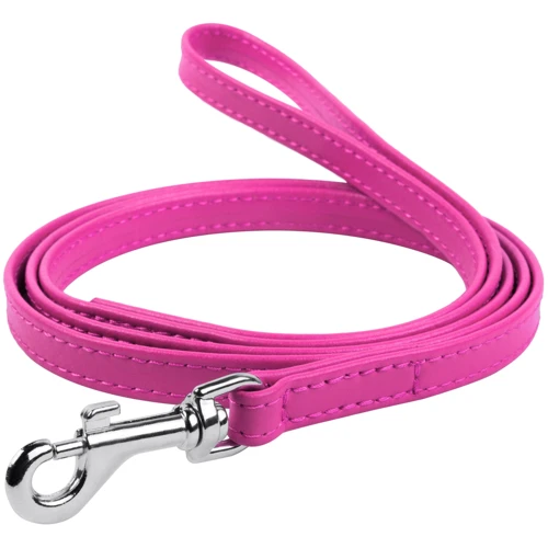 Поводок WAUDOG Glamour 12 мм 122 см розовый (33727)