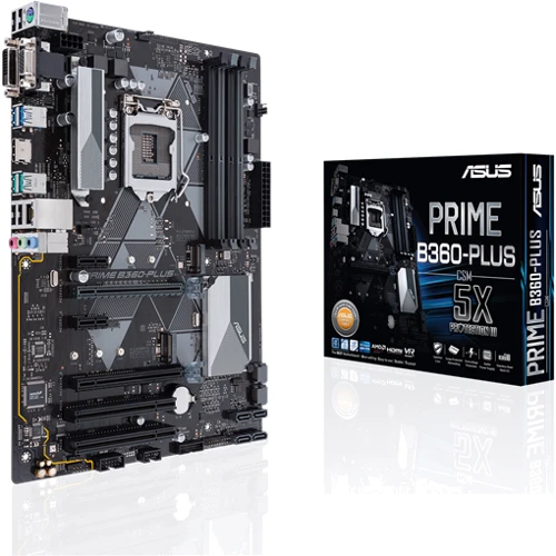 ASUS PRIME B360-PLUS / CSM: Роз'єми на задній панелі USB 3.2 Gen 2, USB 3.2 Gen 1, USB 2.0