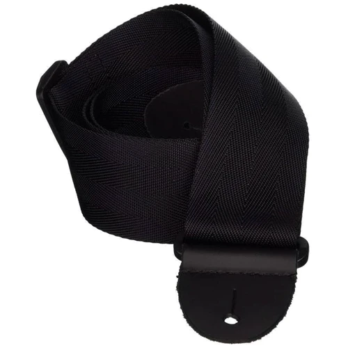 Ремень для гитары Gibson ASGSB-10 Regular Style 2 Safety Strap Jet Black фото 3