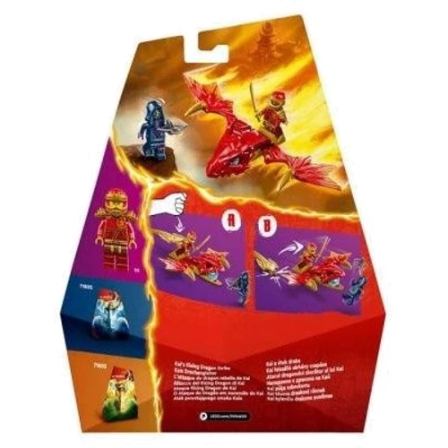 Конструктор LEGO NINJAGO Атака повсталого дракона Кая (71801) фото 6