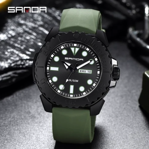 Наручные часы Sanda Tropic 4423: Механизм Кварцевый