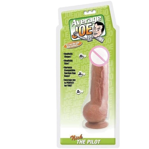 Фаллоимитатор Average Joe The Pilot, Nick 13x4 см