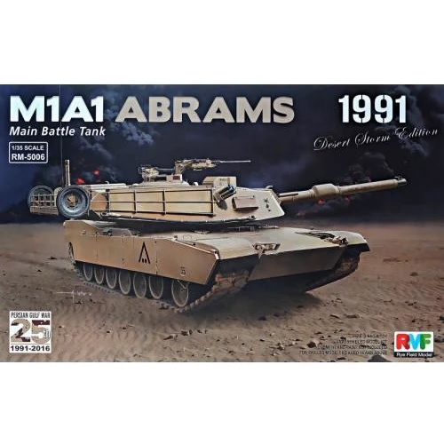Модель Rye Field Model Американский танк M1A1 Abrams, война в персидском заливе (RFM-RM5006)