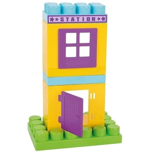 Конструктор Pilsan Поїзд, 39 елементів (03-605)