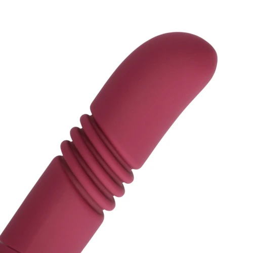 Двухсторонний вибратор Loveline Burgundy