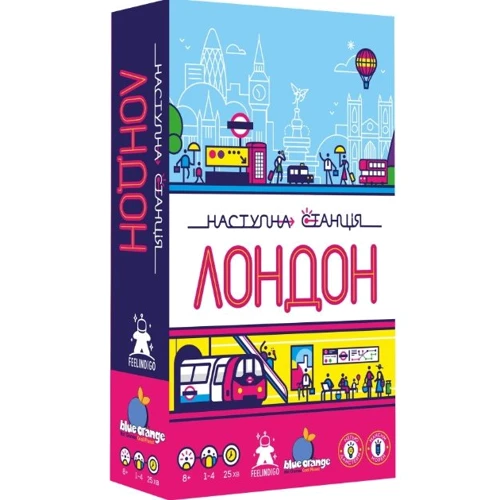 Настольная игра Feelindigo Наступна станція Лондон