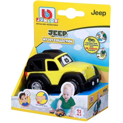 Игровая автомодель Bb Junior Jeep в ассорт. (16-85121 yellow)