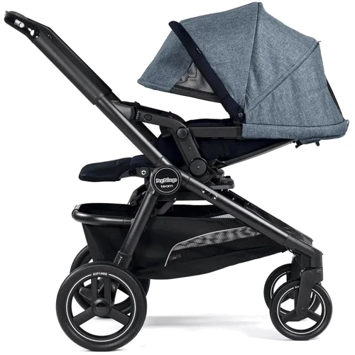 Коляска Peg-Perego 3 в 1 Team Horizon Небесная (PACK03-00000000004): Ширина шасси 51 см