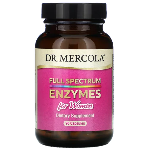 

Dr. Mercola Full Spectrum Enzymes Ферменты полный спектр для женщин 90 капсул