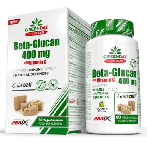 Amix GreenDay ProVegan BetaGlucan 400mg 60 vegan caps / 60 servings