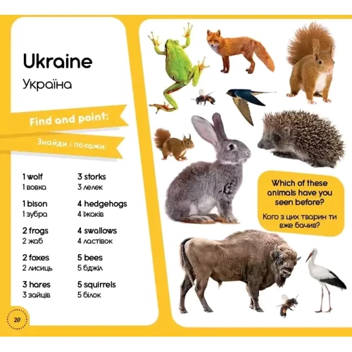Комплект: 100 слів про тварин + картки фото 8